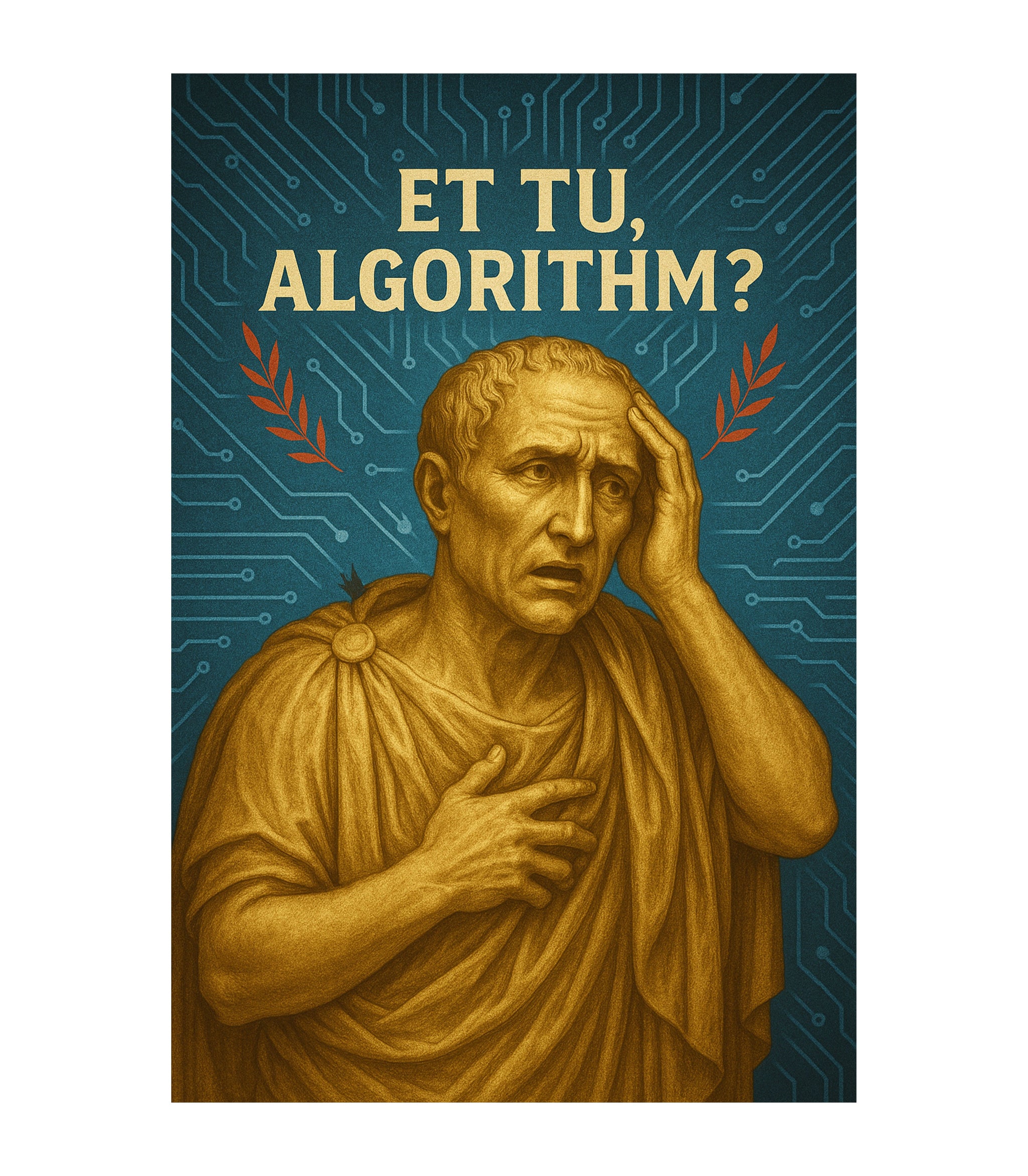 New Roman Vibes — Et Tu, Algorithm? Tee