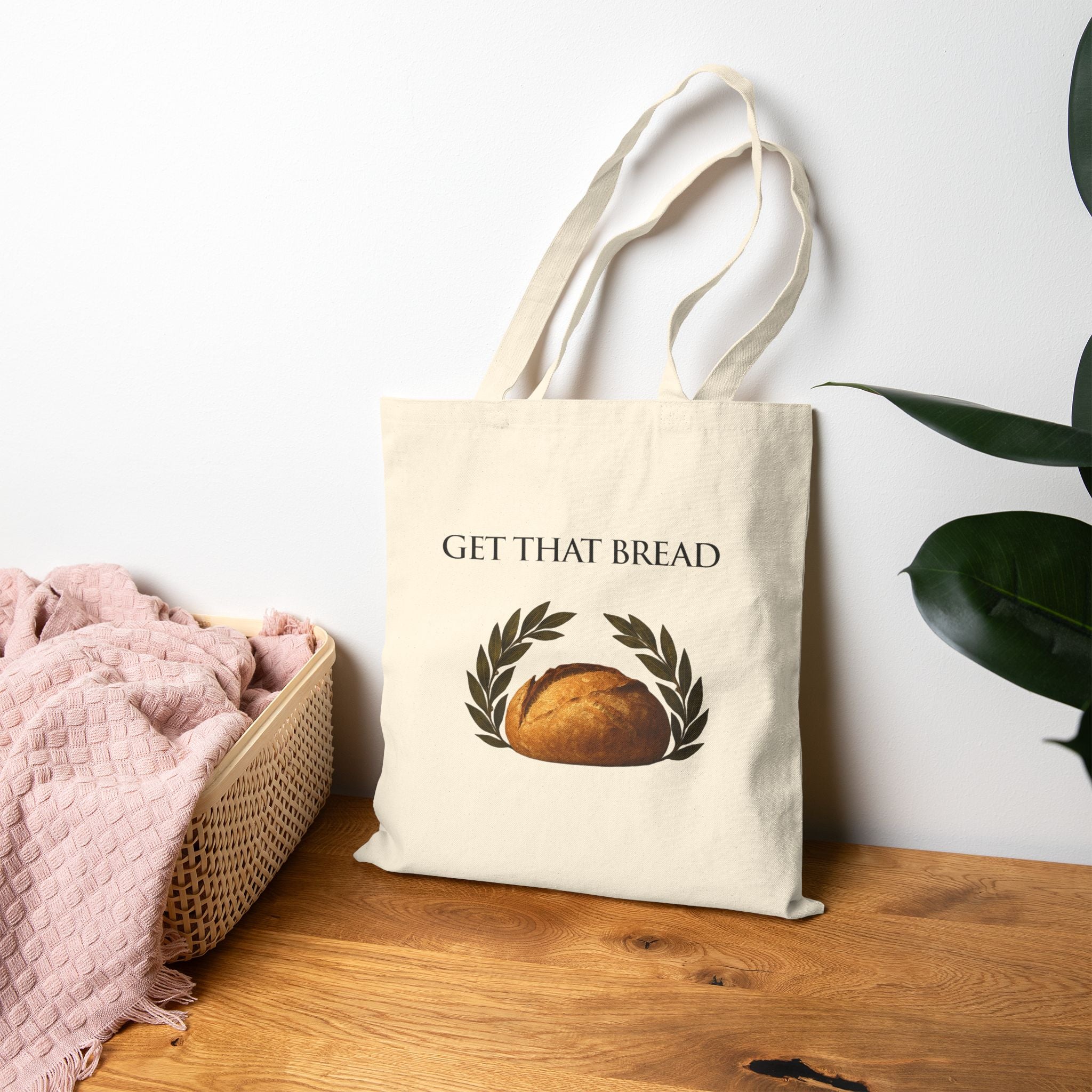 New Roman Vibes – SPQR Get That Bread Tote