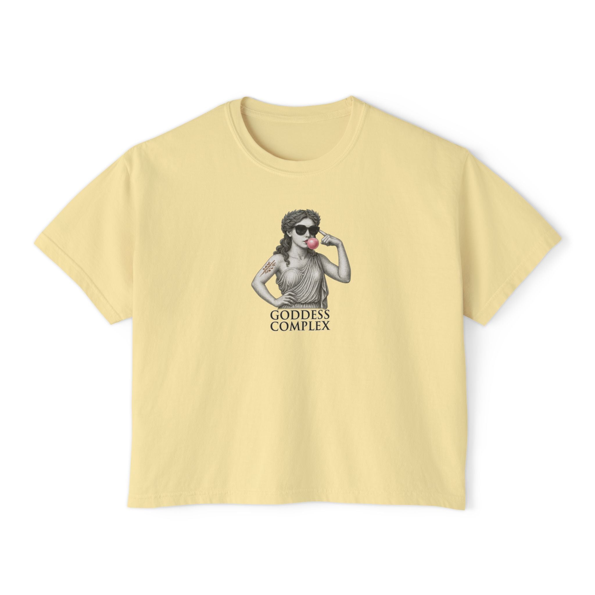 Goddess Complex — Roman Statue Boxy Tee